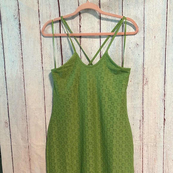 NWT Topshop Lace Halter Midi Dress - Picture 4 of 10